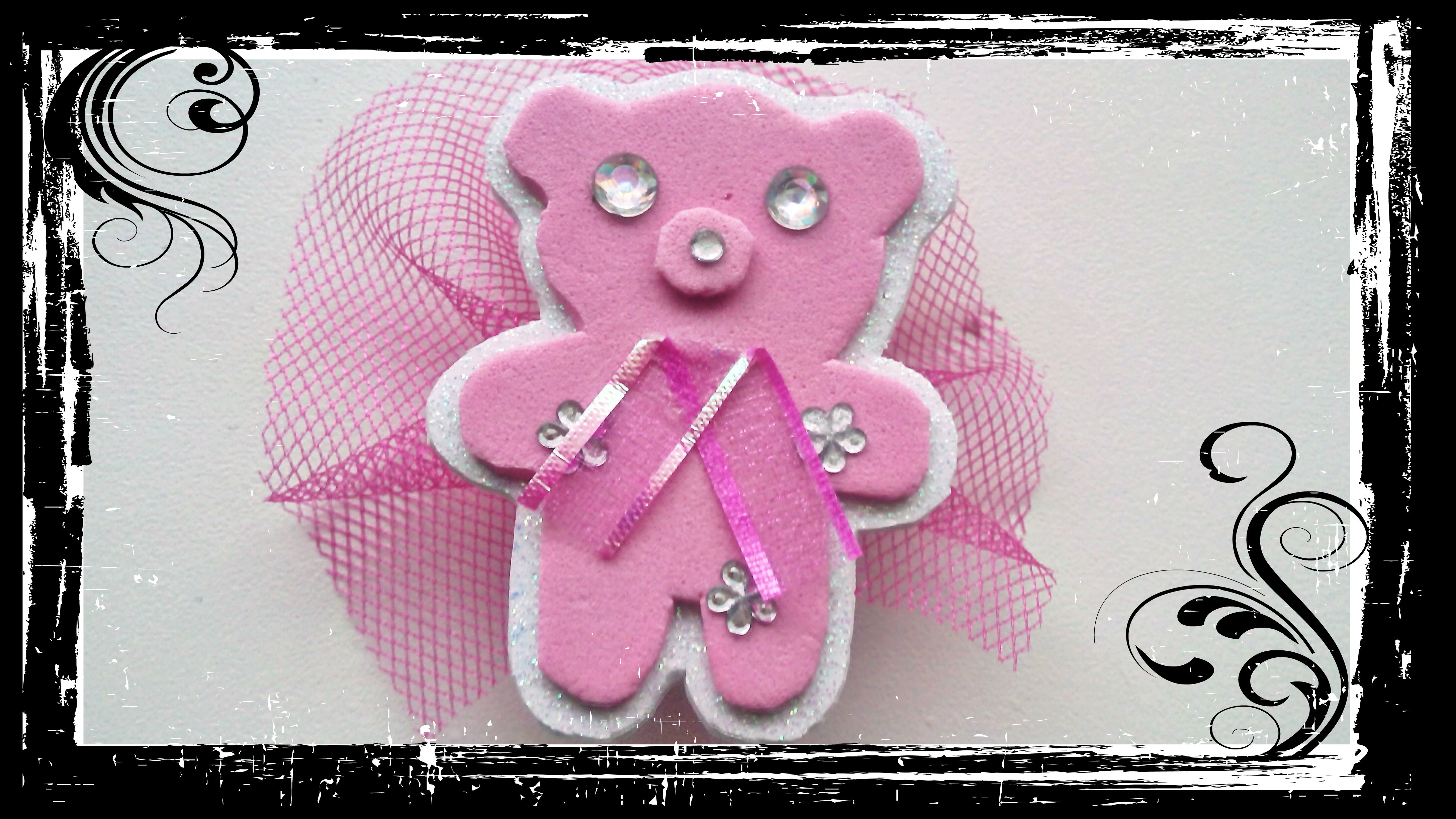 Pink bear